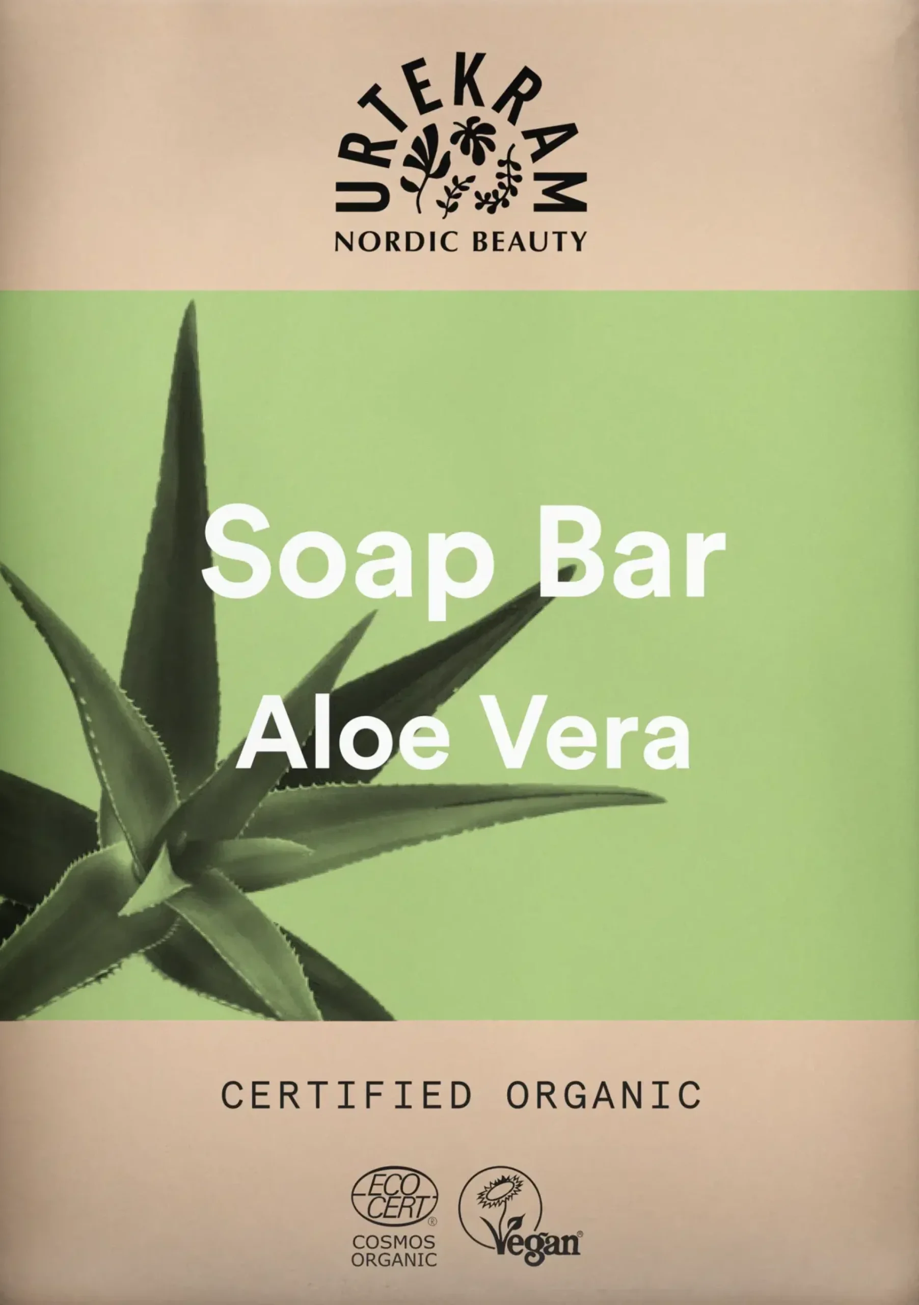 Urtekram Ihonhoito|Käsienhoito<Aloe Vera Palasaippua 100g
