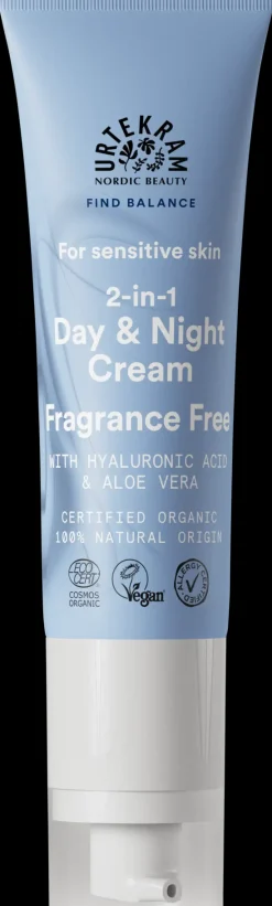 Urtekram Ihonhoito|Kasvojenhoito<Fragrance Free Hellävarainen Kasvovoide 50ml