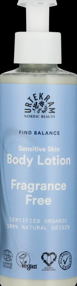 Urtekram Ihonhoito|Vartalonhoito<Fragrance Free Vartalovoide 245ml