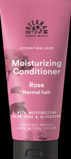 Urtekram Hiukset|Hiustenhoito<Rose hoitoaine 180ml