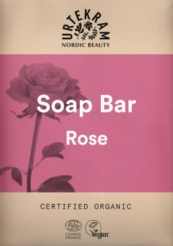 Urtekram Ihonhoito|Käsienhoito<Rose Palasaippua 100g