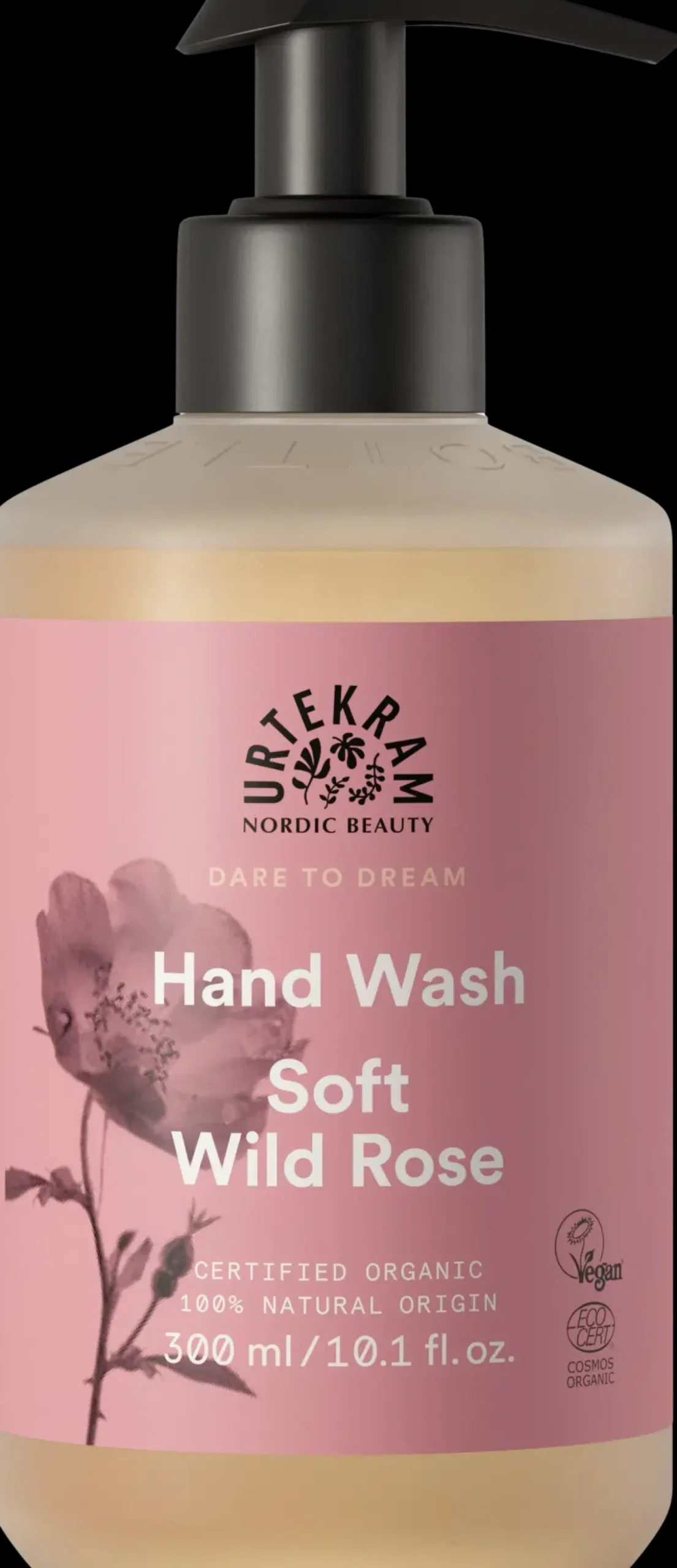Urtekram Ihonhoito|Käsienhoito<Soft Wild Rose Nestesaippua 300ml