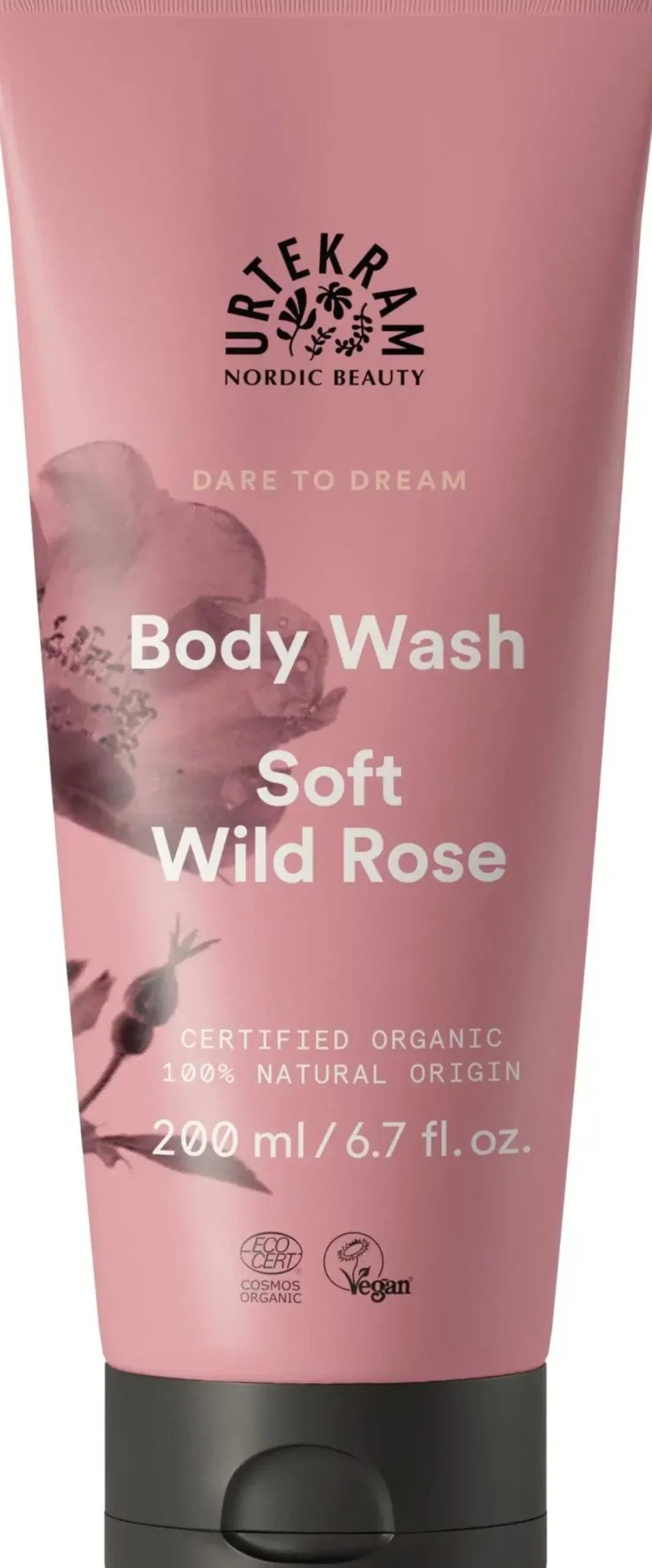 Urtekram Ihonhoito|Vartalonhoito<Soft Wild Rose Suihkusaippua 200ml