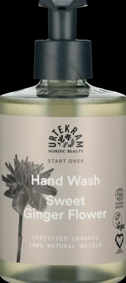 Urtekram Ihonhoito|Käsienhoito<Sweet Ginger Nestesaippua 300ml