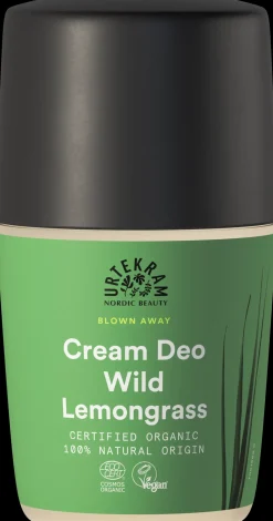 Urtekram Ihonhoito|Vartalonhoito<Wild Lemongrass Deodorantti 50ml