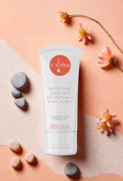 V10 Plus Aurinkotuotteet<Sun Block SPF 50/PA++++ fysikaalinen aurinkosuoja 30 ml