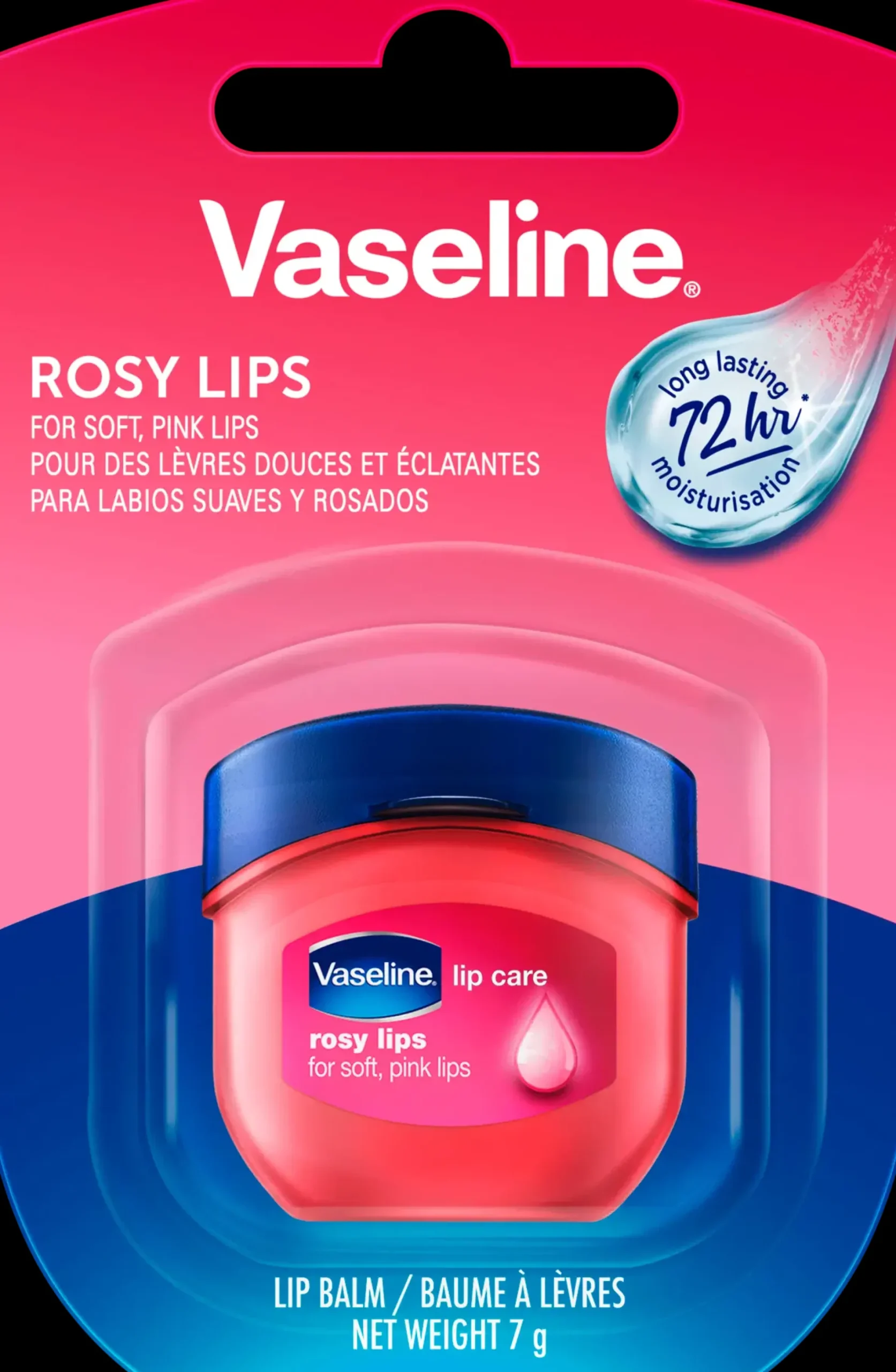 Vaseline Kasvojenhoito<Lip Therapy Rosy Lips huulivoide 7g