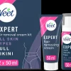 Veet Karvanpoisto<Expert Full Bikini Ihokarvanpoistosarja kaikki ihotyypit 2x50ml