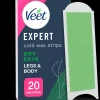 Veet Karvanpoisto<Expert Kylmävahaliuskat Vartalo&jalat kuivalle iholle 20 kpl