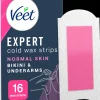 Veet Karvanpoisto<Expert Kylmävahaliuskat Bikini&kainalo 16kpl