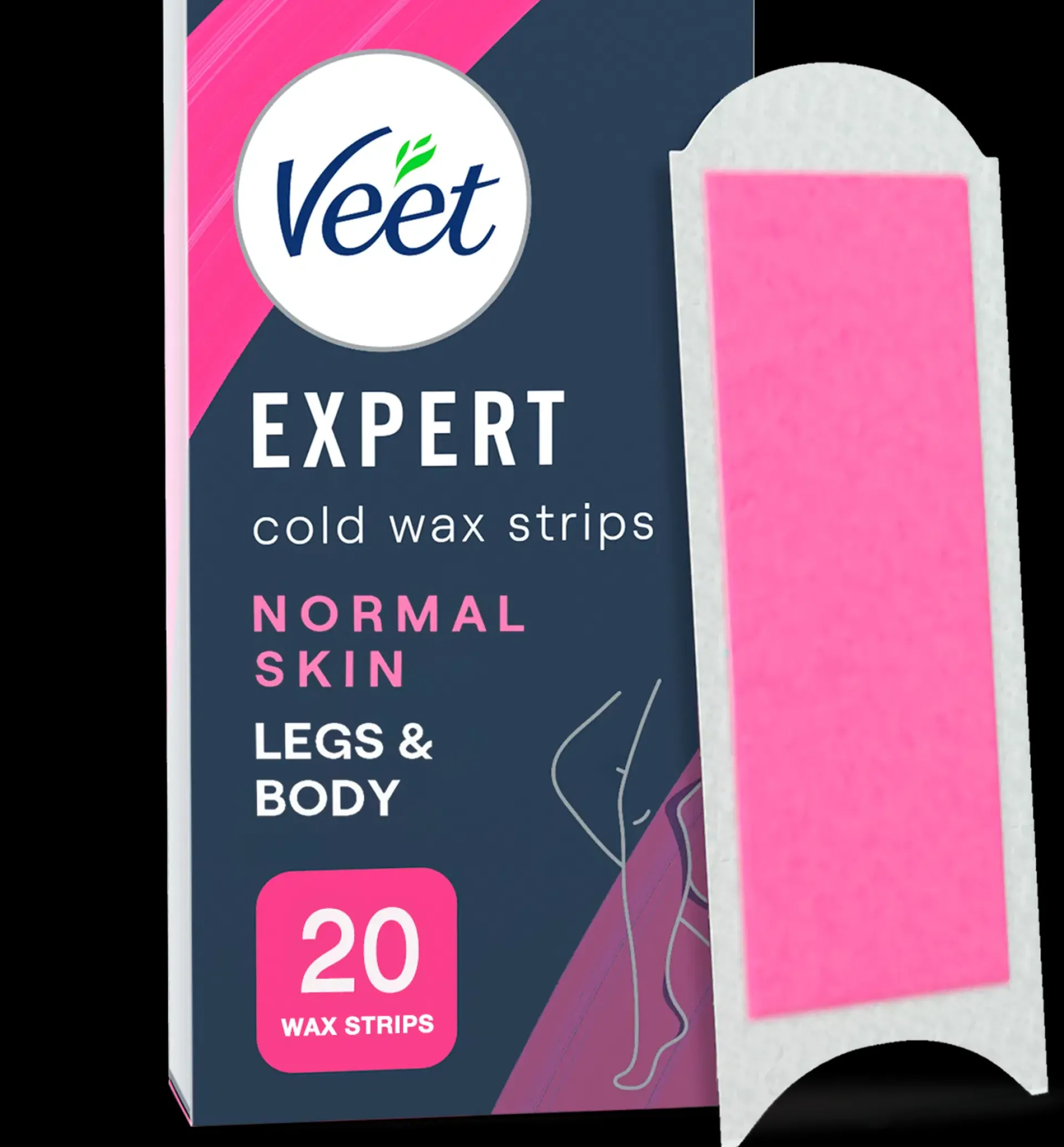 Veet Karvanpoisto<Expert Kylmävahaliuskat Vartalo&jalat normaalin iho 20kpl