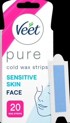 Veet Karvanpoisto<Pure kylmävahaliuskat kasvot 20kpl