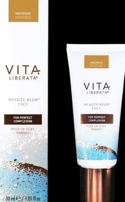 Vita Liberata Aurinkotuotteet<Original Beauty Blur, Luminous bb/cc cream - Medium -kasvoja heleyttävä voide 30ml