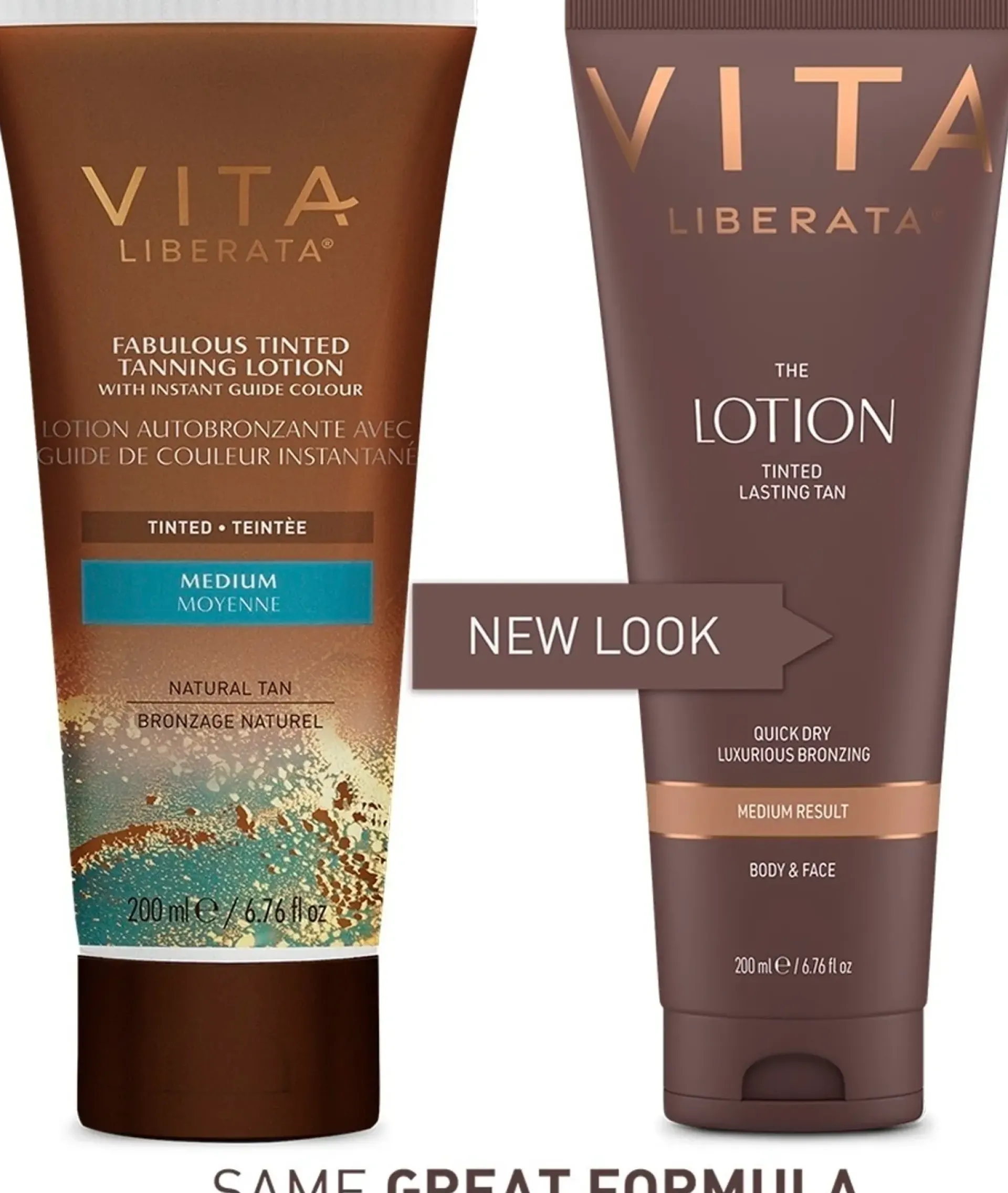 Vita Liberata Aurinkotuotteet<The Lotion Tinted Lasting Tan, Medium 200ml -itseruskettava voide