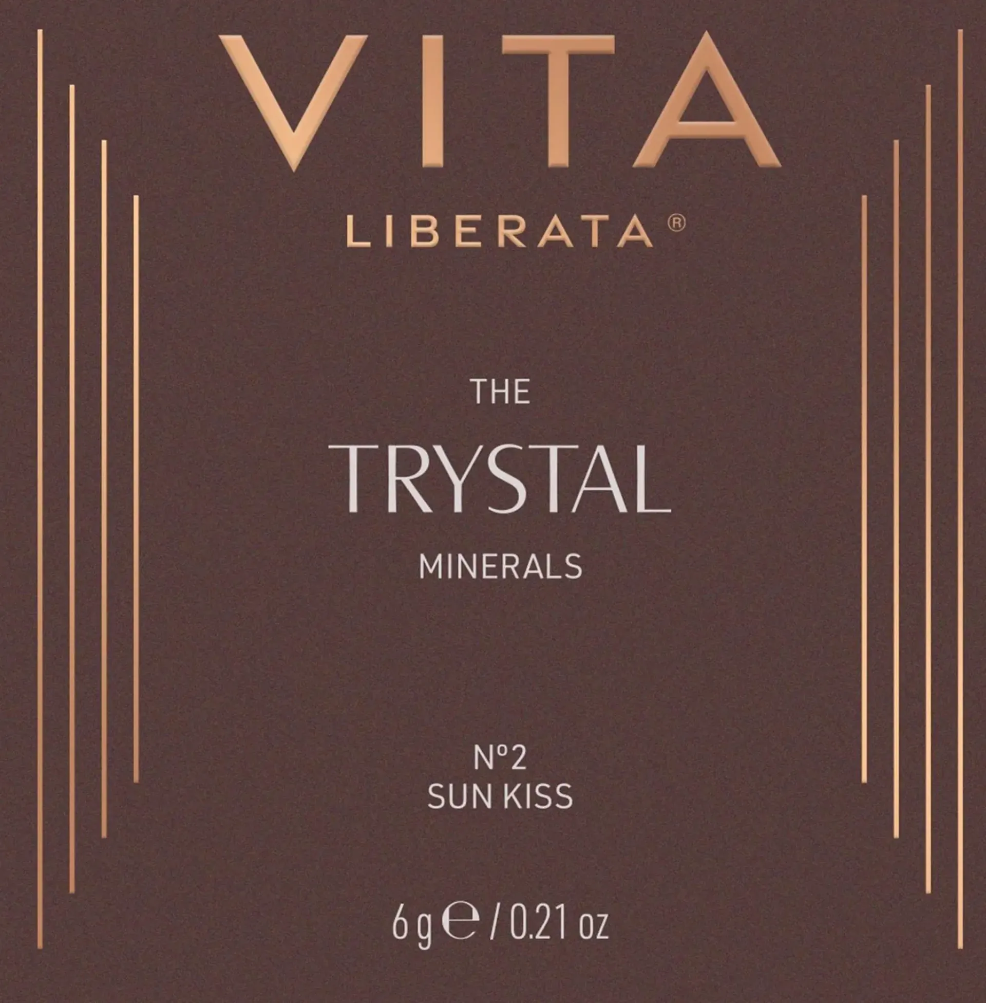 Vita Liberata Aurinkotuotteet<The Trystal Minerals - No. 2 Sun kiss -mineraaliaurinkopuuteri 6g