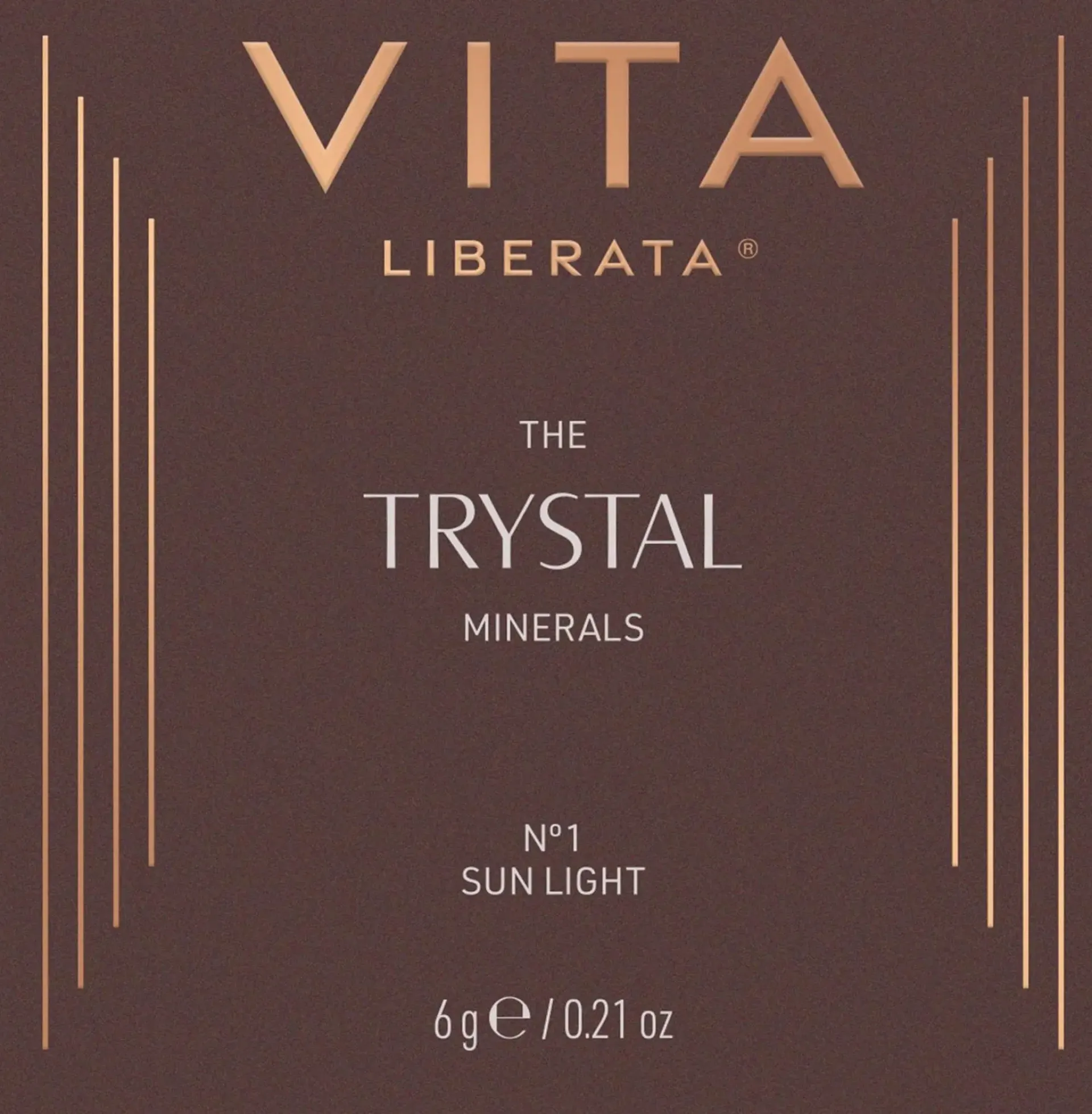 Vita Liberata Aurinkotuotteet<The Trystal Minerals - No.1 Sun light -mineraaliaurinkopuuteri 6g