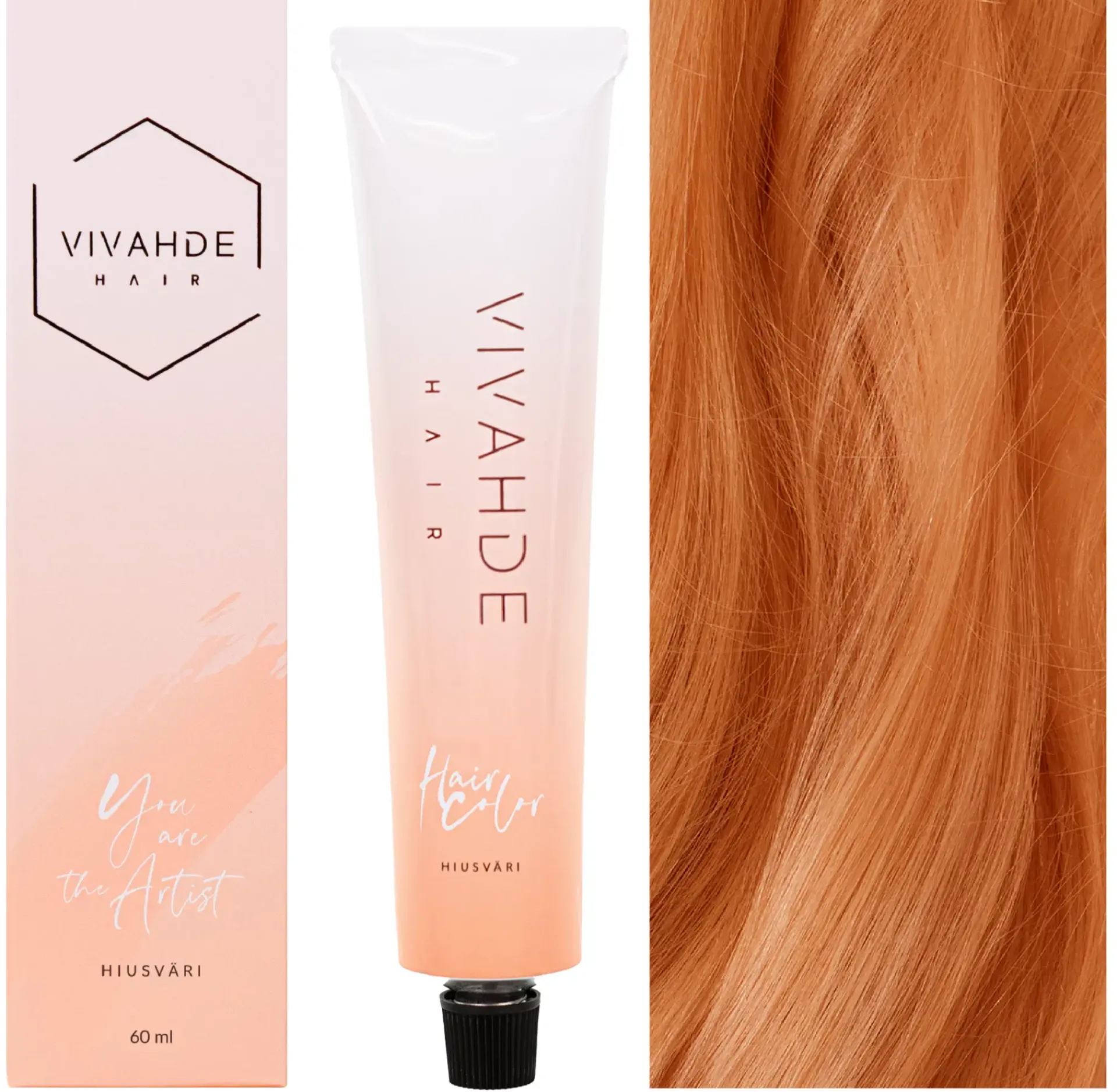 Vivahde Hair Hiusvärit<10 C Kupari hiusväri 60 ml