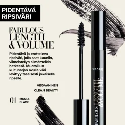 WE CARE ICON. Silmämeikit<Fabulous Length & Volume ripsiväri musta 10 ml