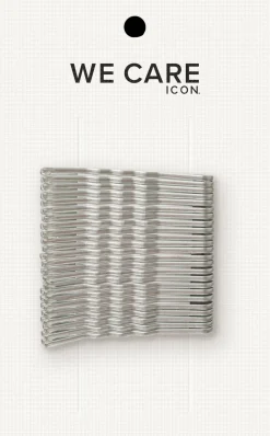 WE CARE ICON. Hiustarvikkeet<hiuspinni 24 kpl, hopea