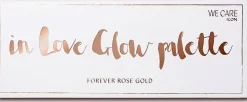 WE CARE ICON. Kasvomeikit<In Love Glow Palette korostuspaletti 12,5 g
