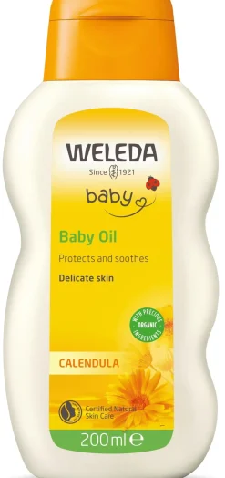 Weleda Ihonhoito|Vartalonhoito<Calendula baby oil 200ml