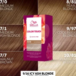 Wella Professionals Hiusvärit<Color Touch Pure Naturals Icy Ash Blonde 9/16 kotiväri 130 ml