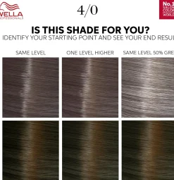 Wella Professionals Hiusvärit<Color Touch Pure Naturals Medium Brown 4/0 kotiväri 130 ml