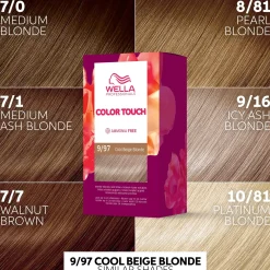 Wella Professionals Hiusvärit<Color Touch Rich Natural Cool Beige Blonde 9/97 kotiväri 130 ml