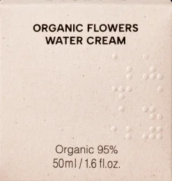 Whamisa Korealainen Ihonhoito|Ihohaasteet<Organic Flowers Water Cream -kasvovoide 50ml