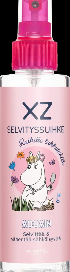 XZ Curly Girl -Tuotteet|Hiustenhoito<150 ml Muumi selvityssuihke