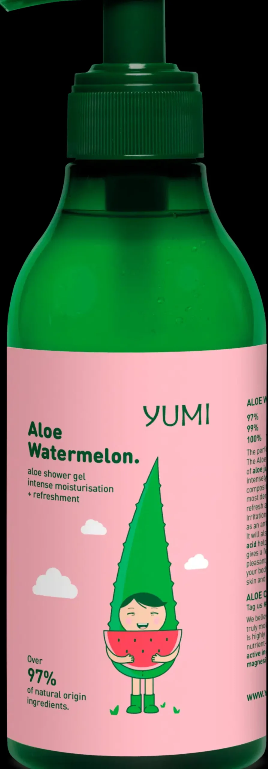 Yumi Vartalonhoito<aloe vera & vesimeloni suihkugeeli 400 ml