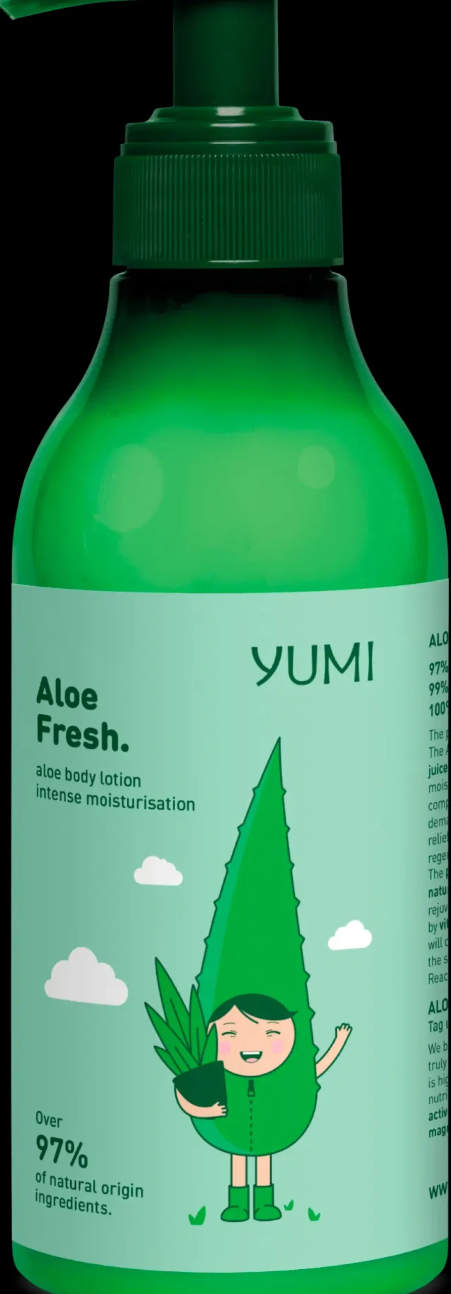 Yumi Vartalonhoito<aloe vera vartalovoide, aloe 300 ml