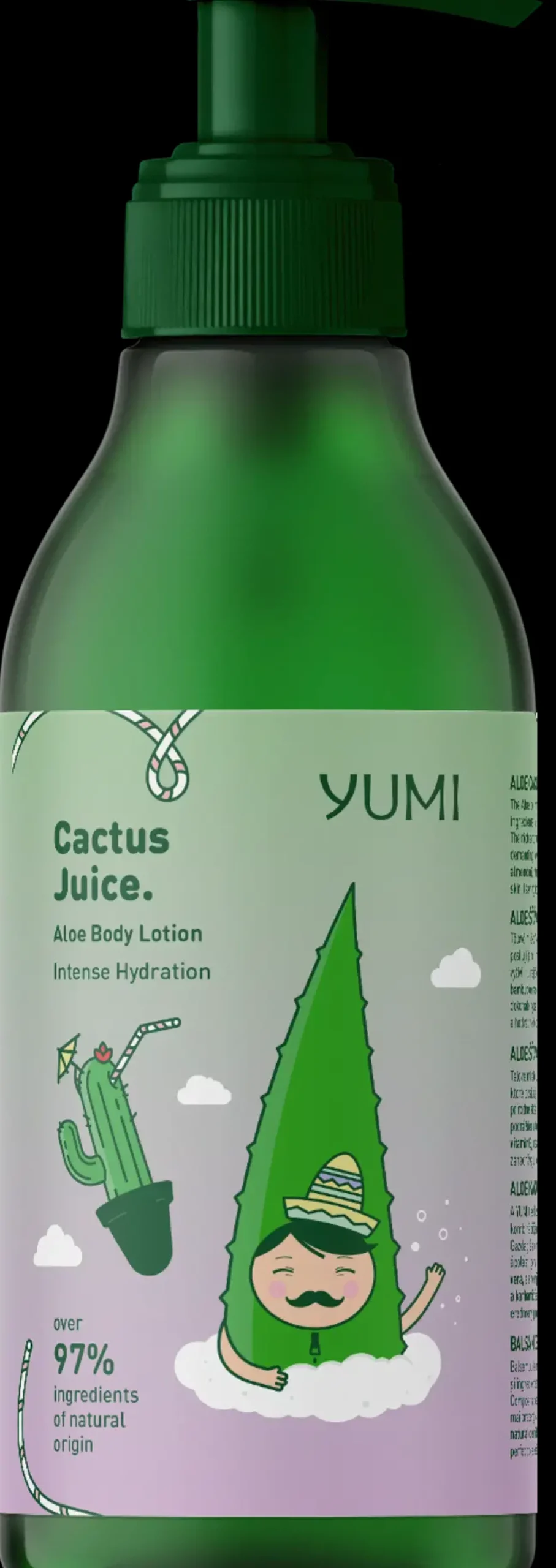 Yumi Vartalonhoito<aloe vera vartalovoide, aloe & kaktus 300 ml