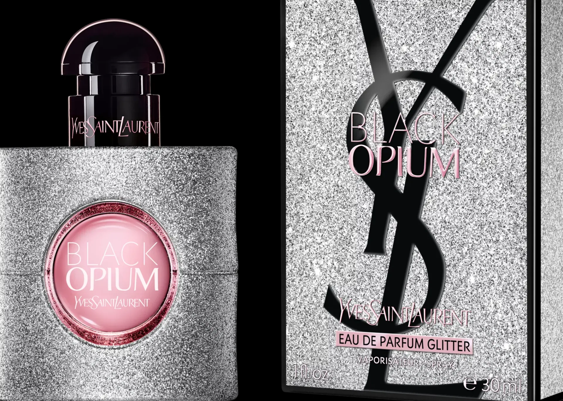 Yves Saint Laurent Hajuvedet<Black Opium Glitter EdP 30ml tuoksu