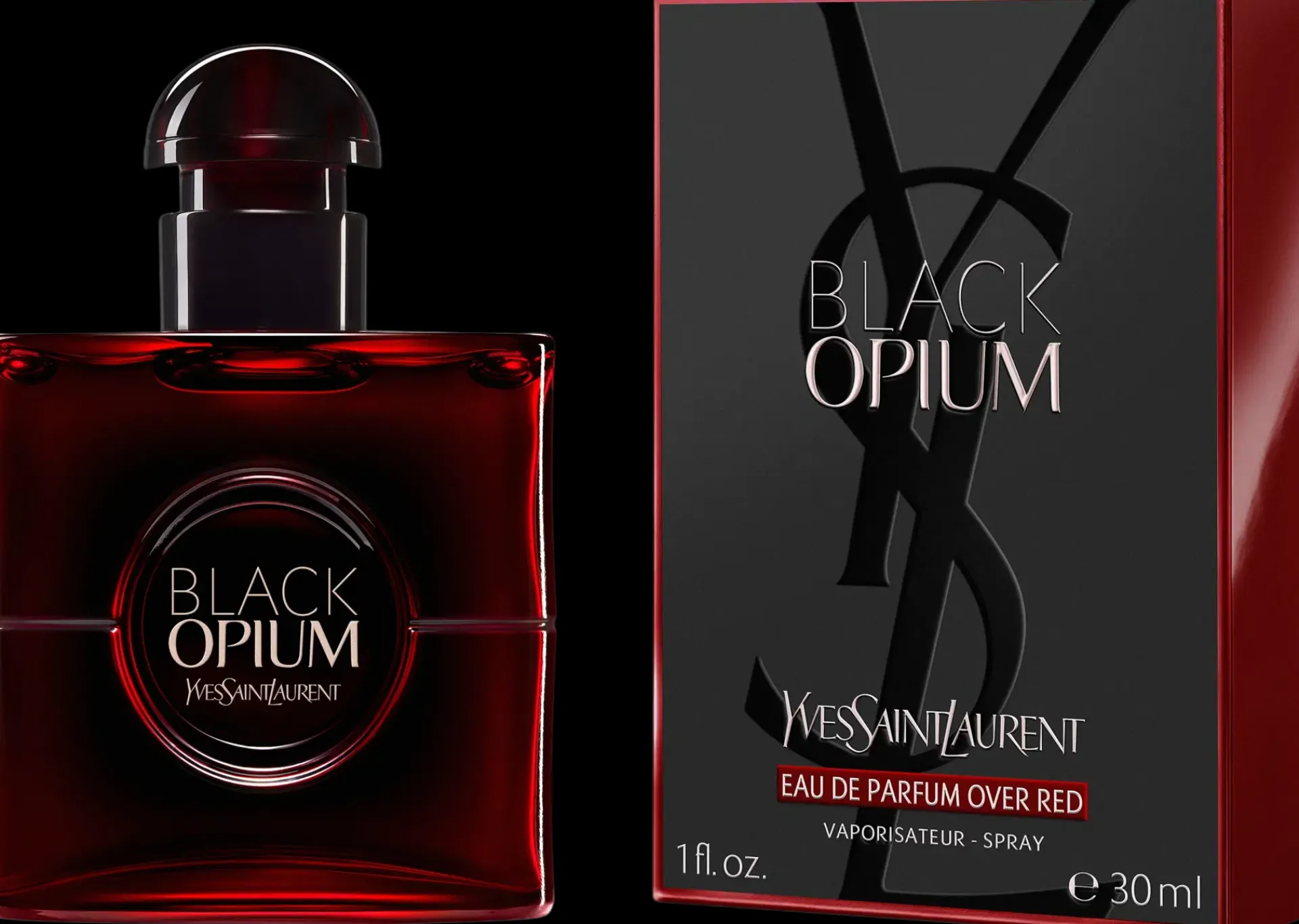 Yves Saint Laurent Hajuvedet<Black Opium Over Red EdP tuoksu 30 ml