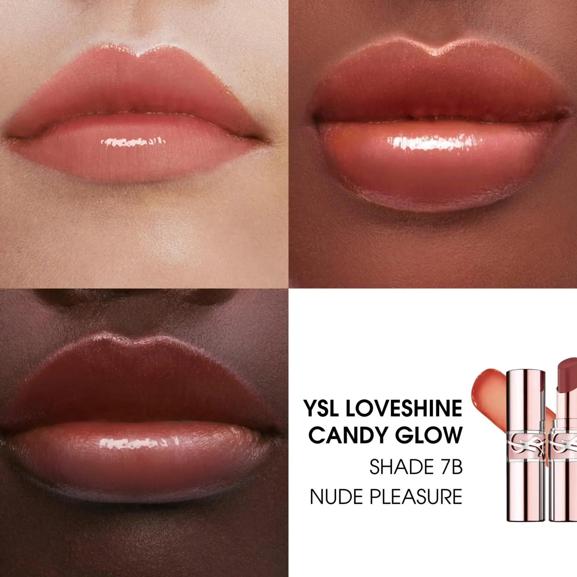 Yves Saint Laurent Huulimeikit<YSL Loveshine Candy Glow Tinted Butter Balm huulivoide 3,2 g