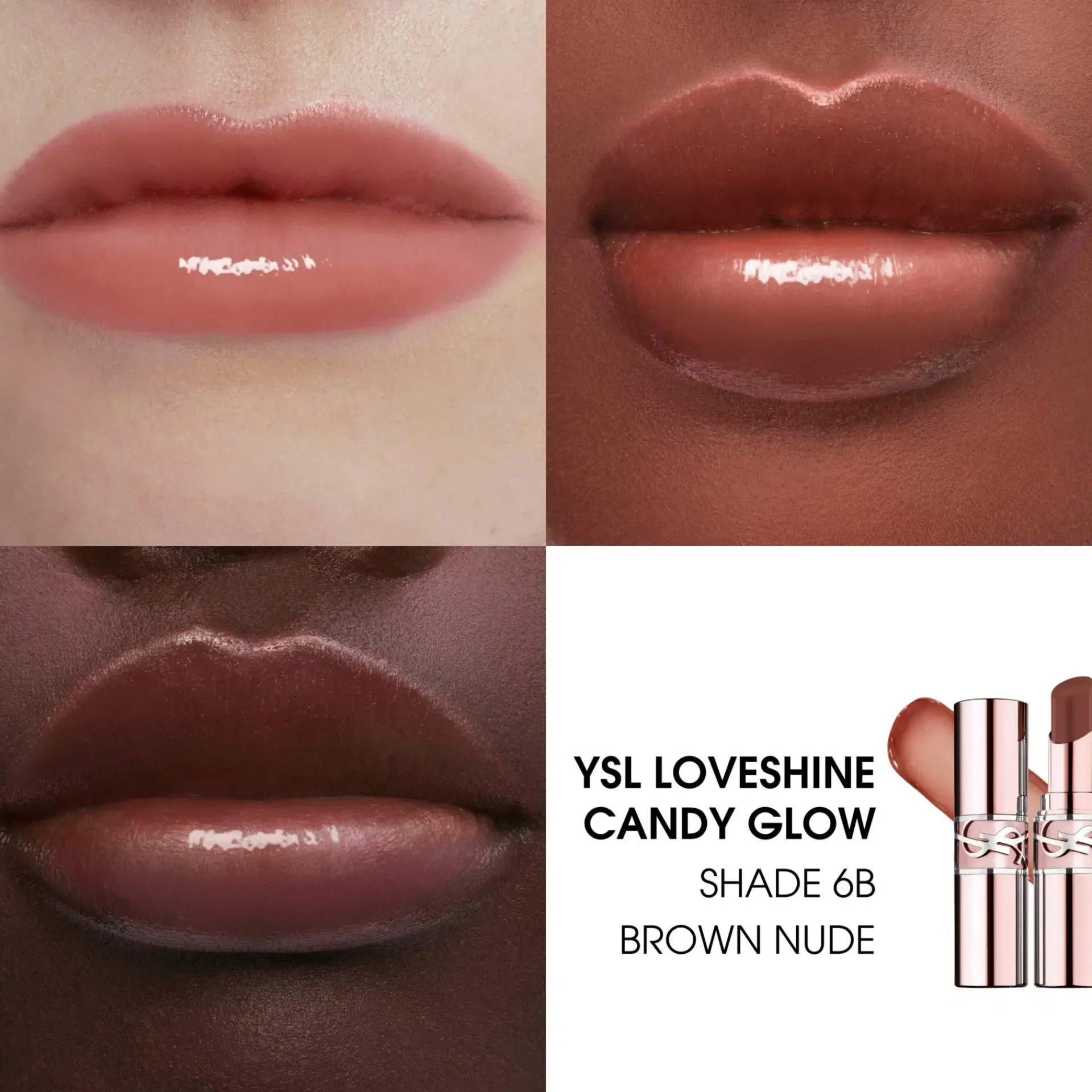 Yves Saint Laurent Huulimeikit<YSL Loveshine Candy Glow Tinted Butter Balm huulivoide 3,2 g