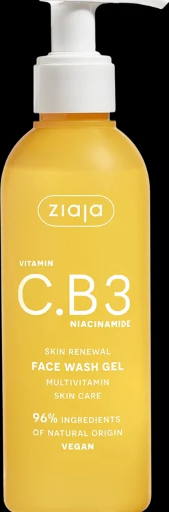 Ziaja Ihonhoidon Tehoaineet|Kasvojenhoito<C.B3 vitamiini puhdistusgeeli 190 ml