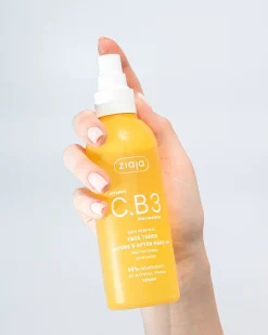 Ziaja Kasvojenhoito<C.B3-vitamiini kasvovesisuihke 2x190 ml