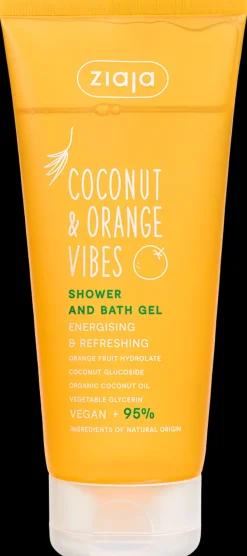 Ziaja Vartalonhoito<Coconut & Orange Vibes suihku- ja kylpygeeli 200ml
