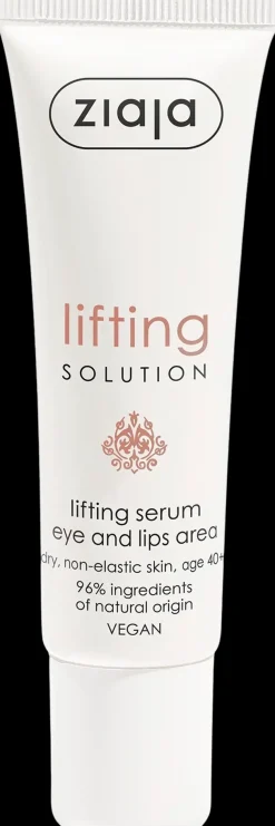 Ziaja Kasvojenhoito<Lifting solution 40+ kohottava seerumi silmien ja huultenympärysiholle 30 ml